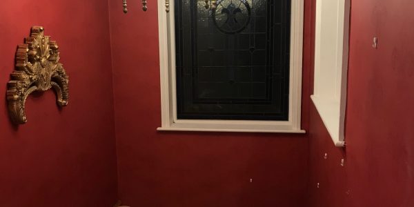 stained glass window