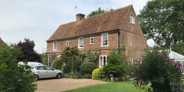large house with garden