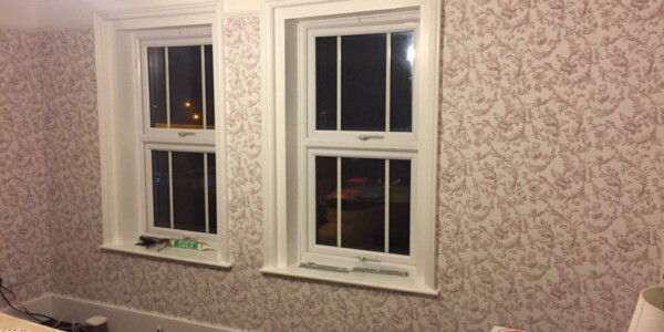 Wallpapering projects 11 wallpaper around windows