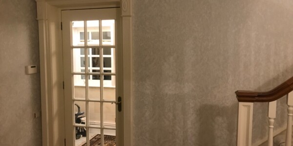 Wallpapering projects 2 grey wallpaper