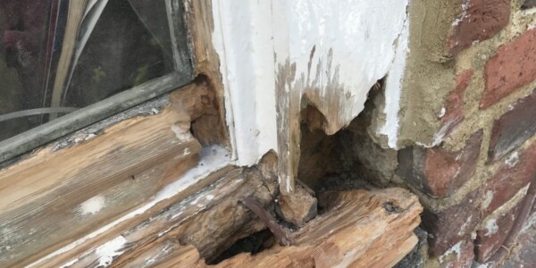 1 chipped corner of frame